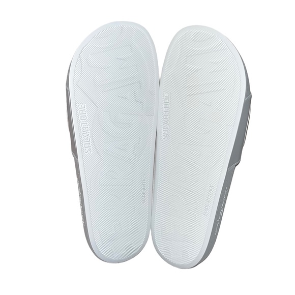 ⛔️ SOLD ⛔️ NEW Salvatore Ferragamo Men’s GROOVE 2 Gancini Pool Slides Sandals 10 - Picture 8 of 13